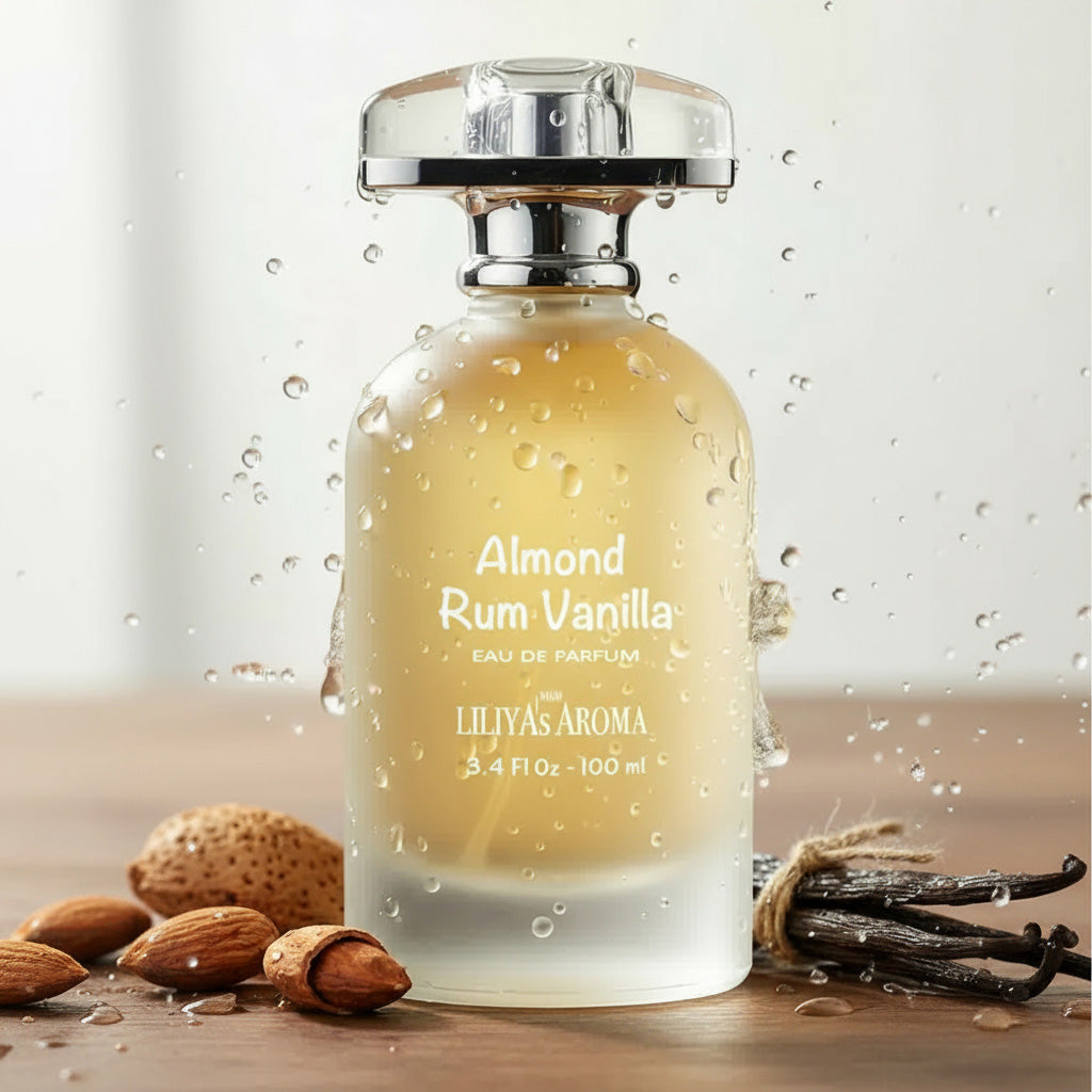 Almond, Rum & Vanilla Eau De Parfum - Bitter Almond, Vanilla, Rum