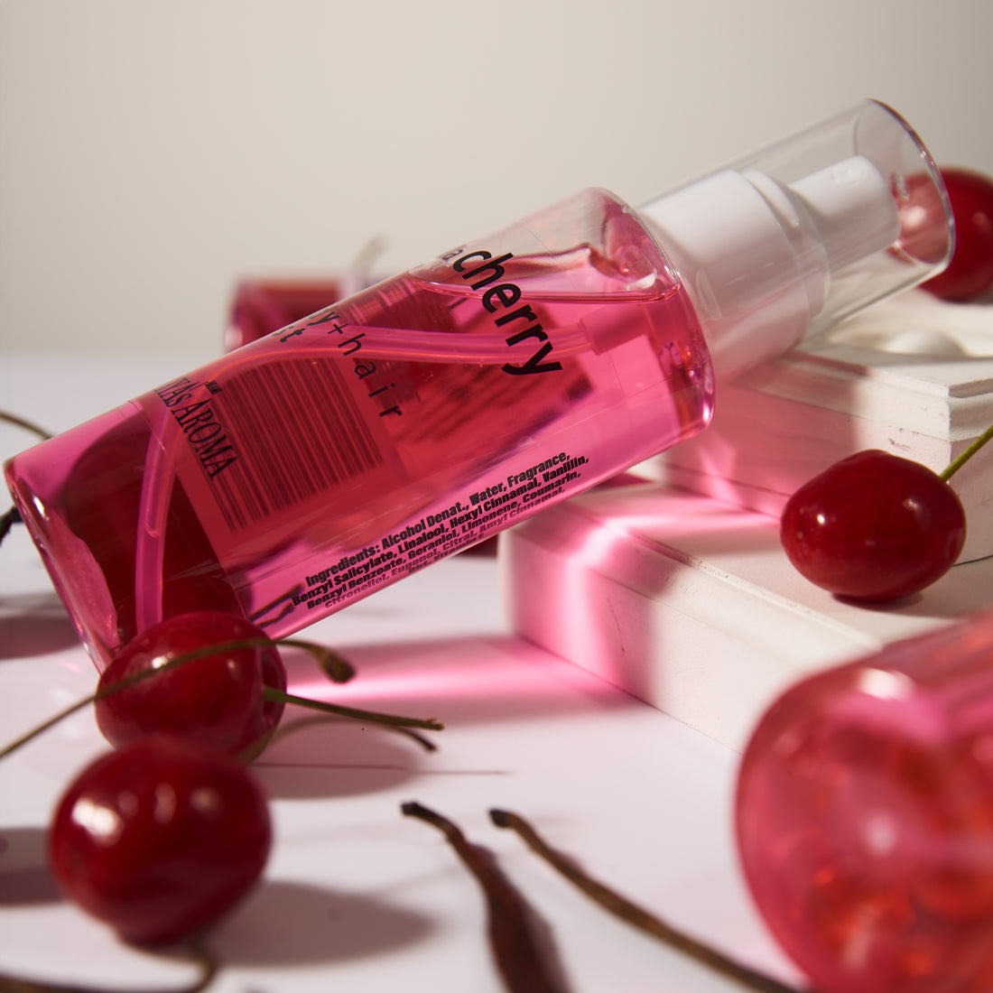 Vanilla Cherry Body Spray for Women and Men, Gourmand Fragrance 3.4 Fl Oz