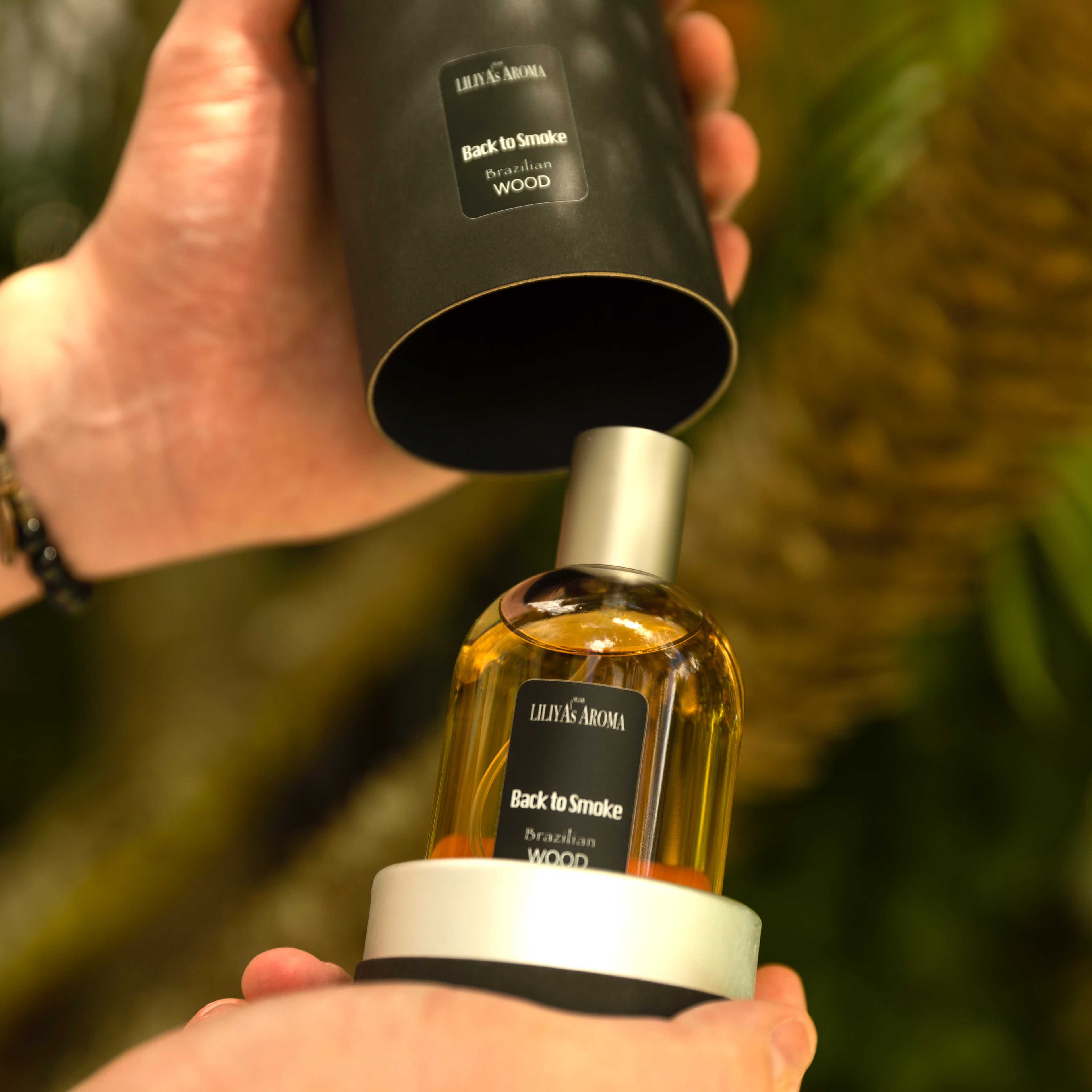 Brazilian Wood Eau de Parfum for Men - Tropical Woody Scent 3.4 Fl Oz