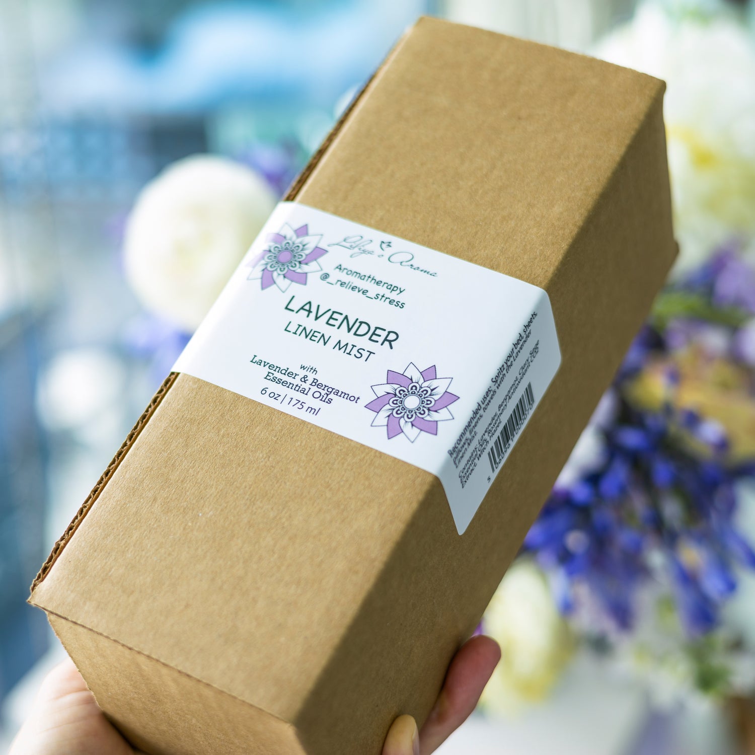 Lavender Linen Mist – Aromatherapy Pillow & Room Spray | Lavender Essential Oil for Better Sleep | 6 oz