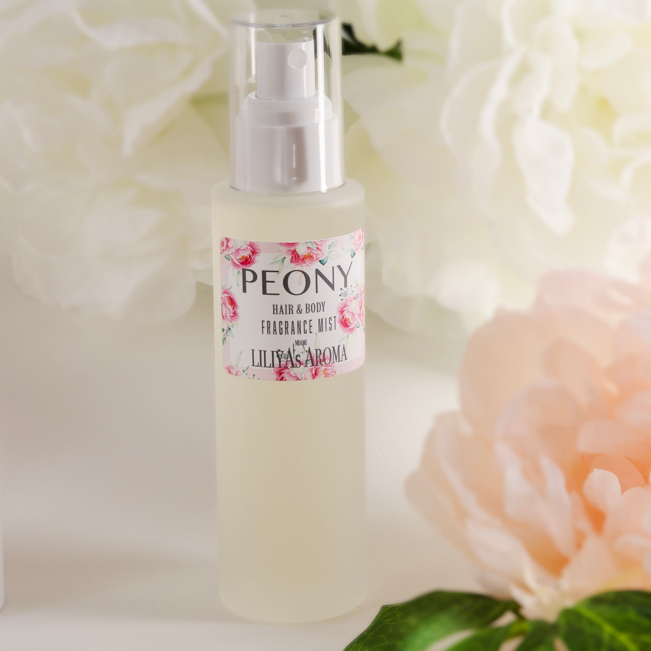 Peony Fragrance Mist for Hair &amp; Body, Fresh, Fruity, Florals &amp; Long-Lasting Scent 3.3 Fl Oz