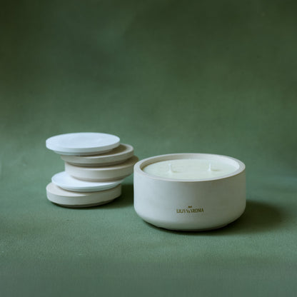 Candle  Cherry, Cream &amp; Vanilla – Coconut Soy Wax –  Home Collection Décor, Vegan &amp; Cruelty-Free