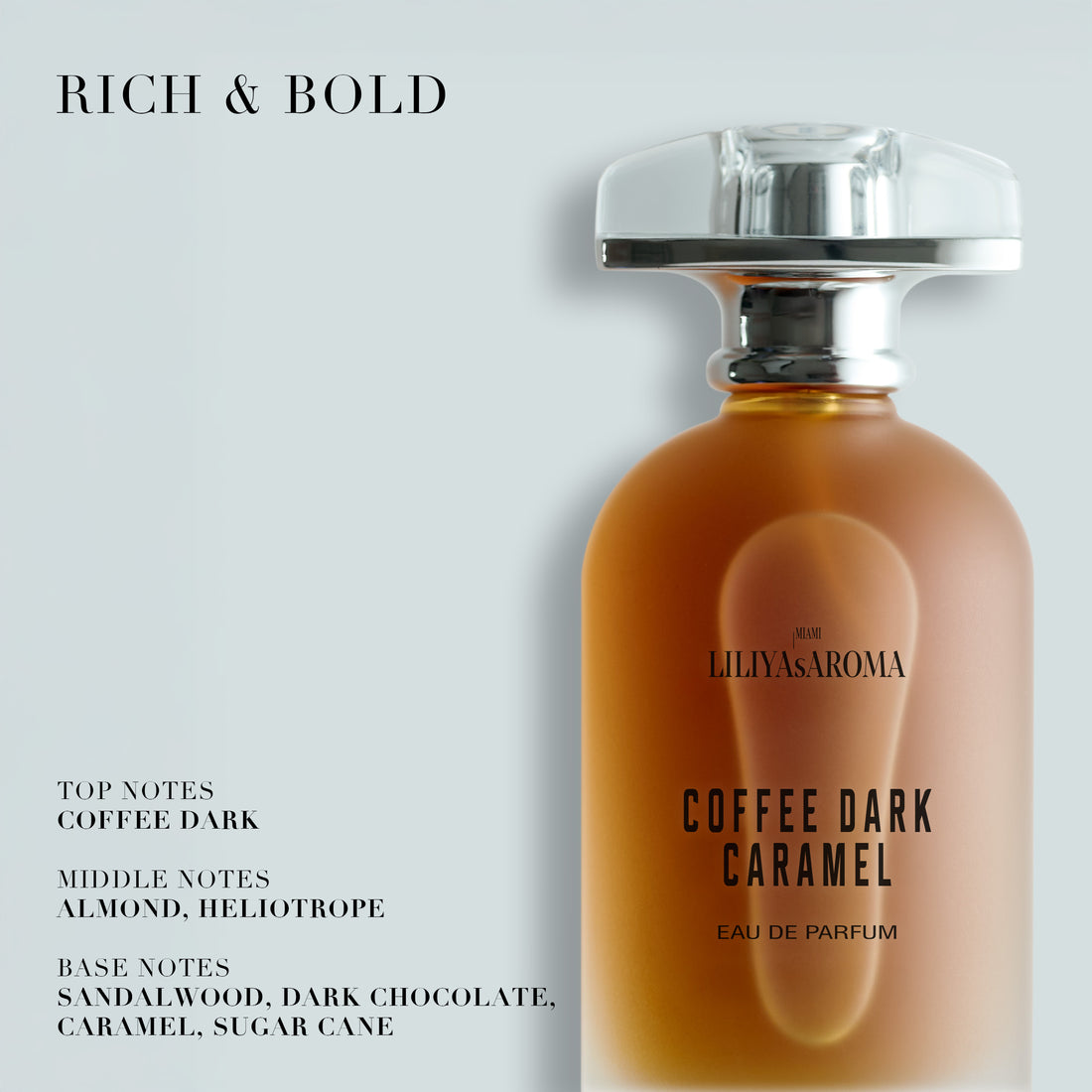 Coffee Dark - Caramel  Eau de Parfum - 3.4 Fl Oz