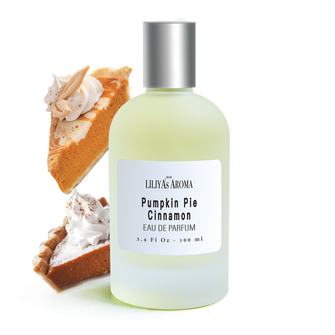 Pumpkin Pie Cinnamon Eau De Parfum – Unisex Holiday Fragrance for Thanksgiving &amp; Christmas – Warm, Spicy &amp; Sweet Scent – Long-Lasting – Perfect Seasonal Perfume for Men &amp; Women