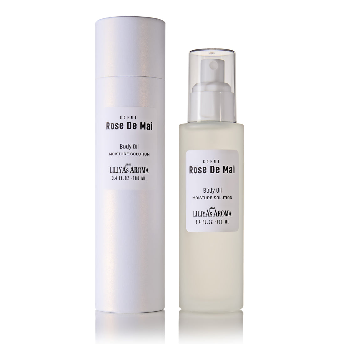 Body Oil Ross De Mai, Non-greasy Moisture Solution for Dry Skin | 3.4 oz