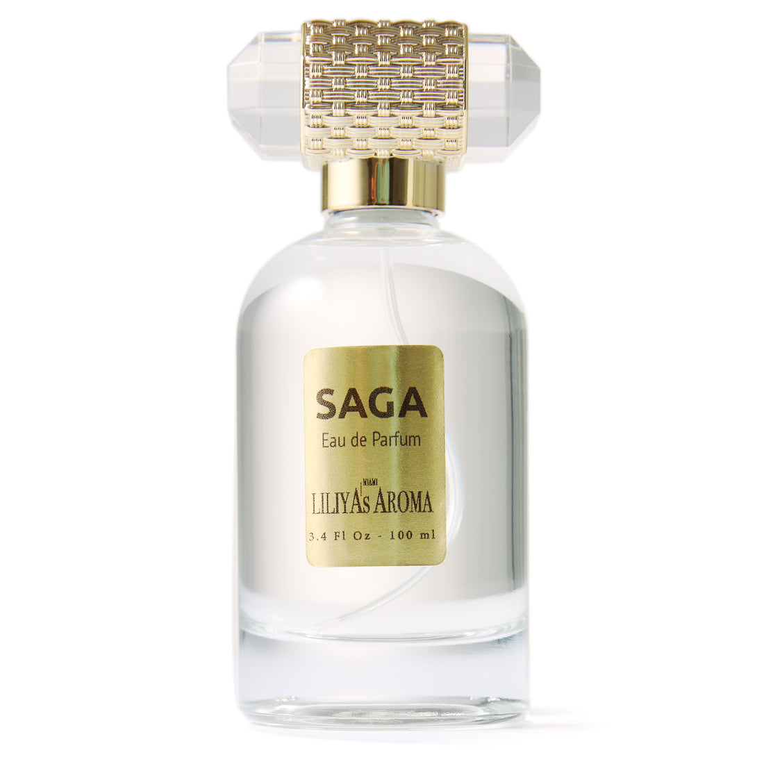 SAGA Eau de Parfum, Fragrance for Men and Women 3.4 Fl Oz