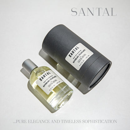 SANTAL Eau de Parfum, Gourmand Fragrance, VEGAN - Paraben Free, 3.4 Fl Oz