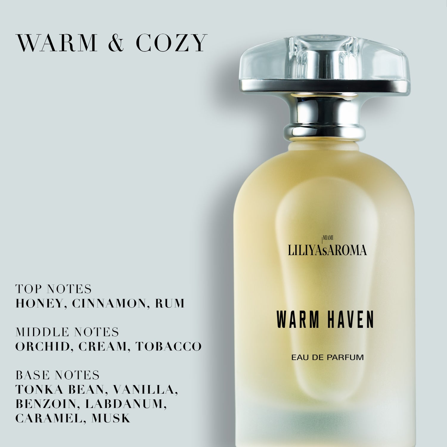Warm Haven Unisex Perfume - 3.4 Fl Oz