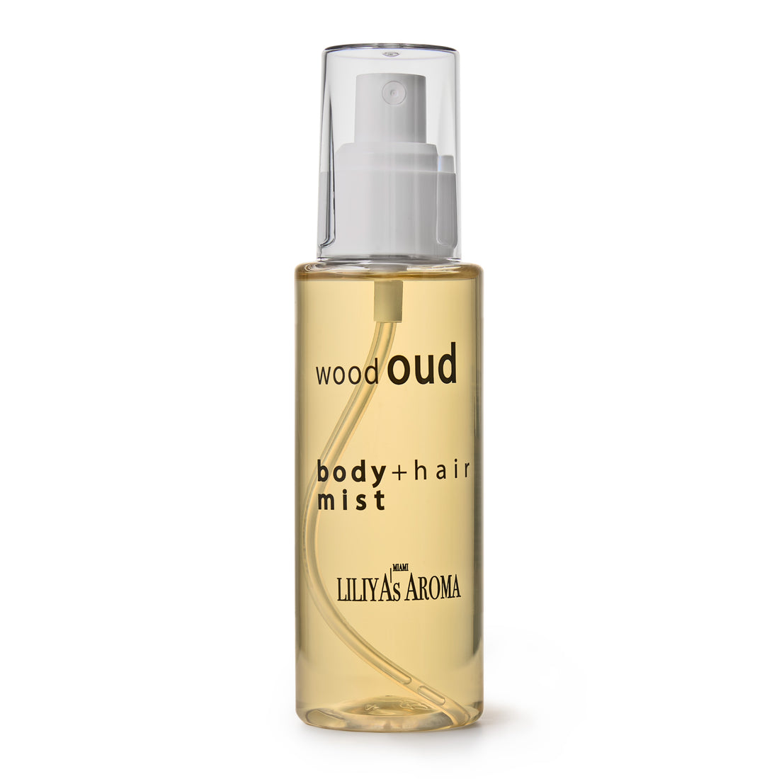 Wood Oud Body Spray for Women and Men, Gourmand Fragrance 4 Fl Oz