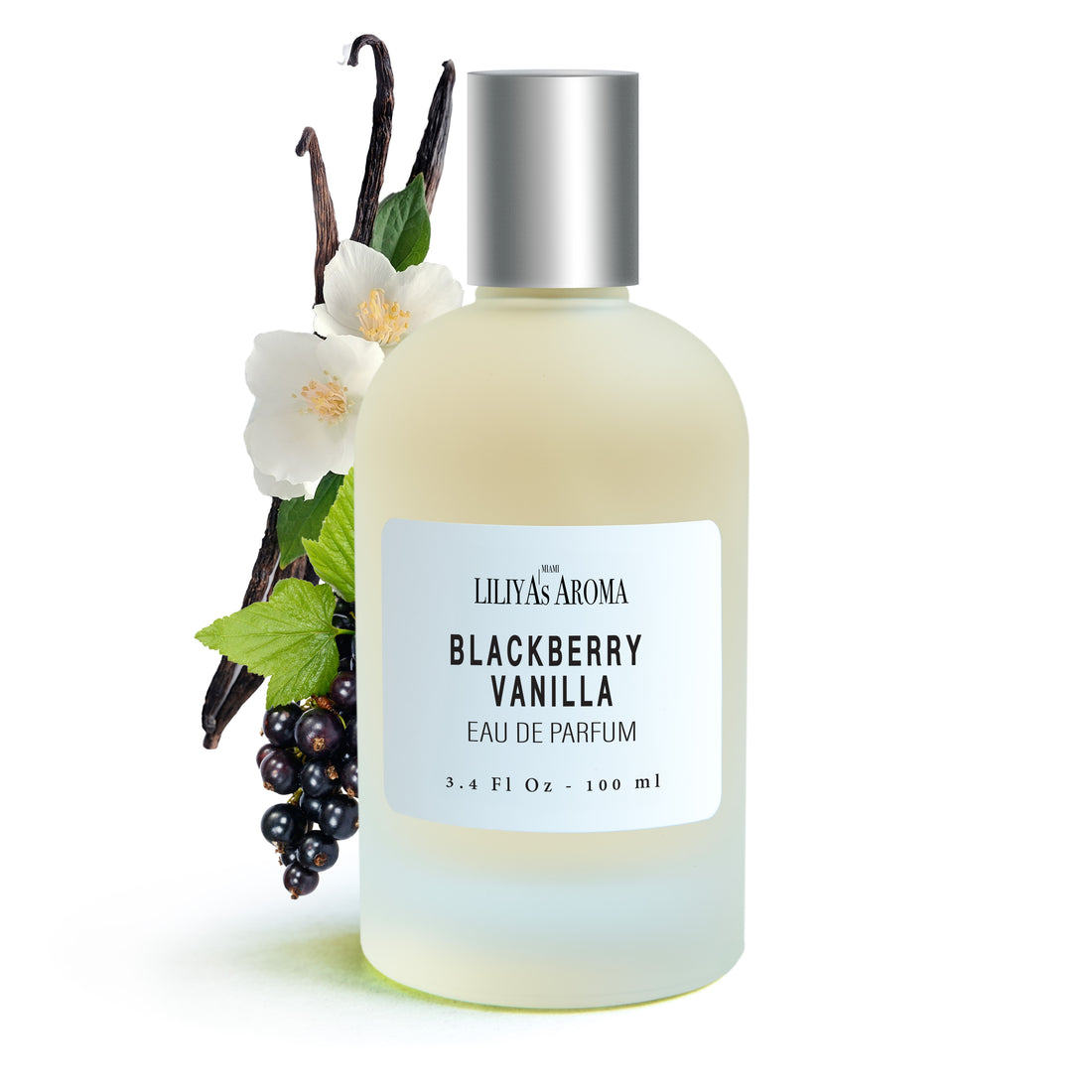 Blackberry - Vanilla Eau De Parfum for Men - Creamy Vanilla Perfume for Women - Amber Fragrance 3.4 Fl Oz