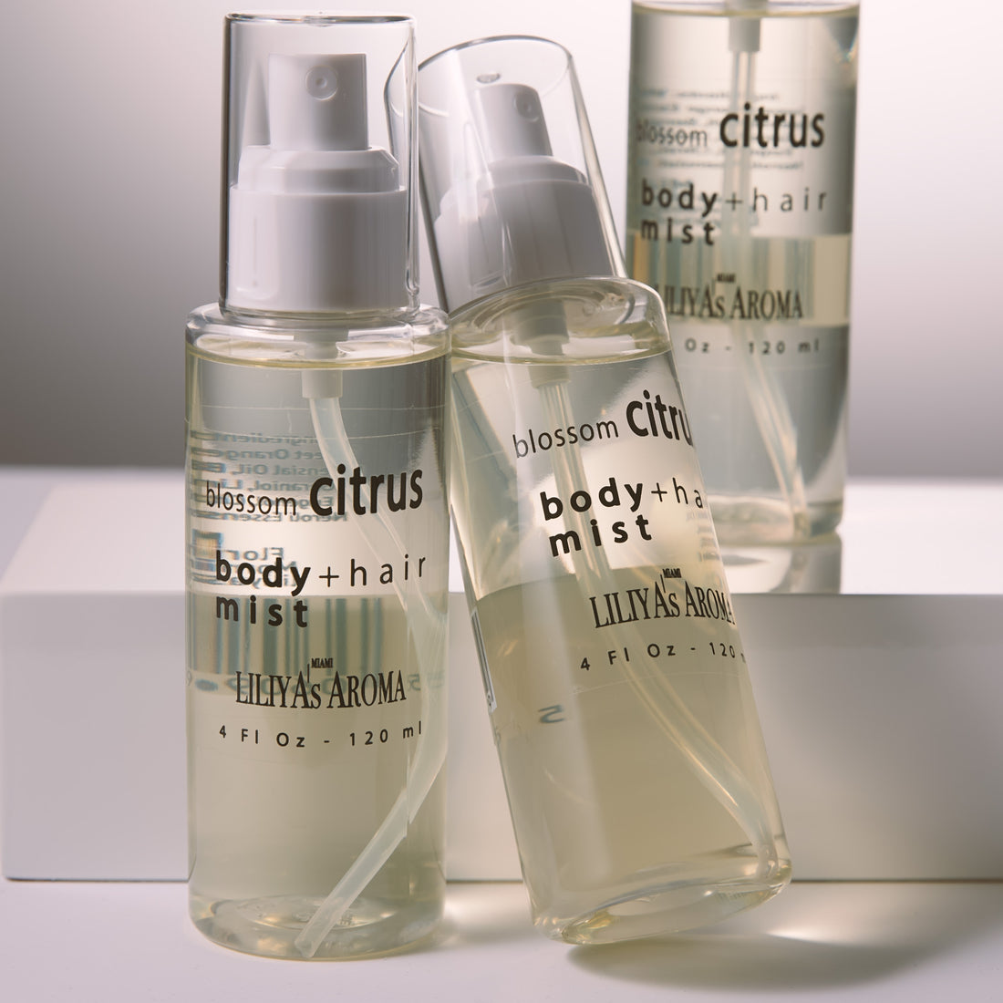 Liliya’s Aroma Blossom Citrus Body Spray for Women and Men, Gourmand Fragrance with Neroli Essential Oil 4 Fl Oz
