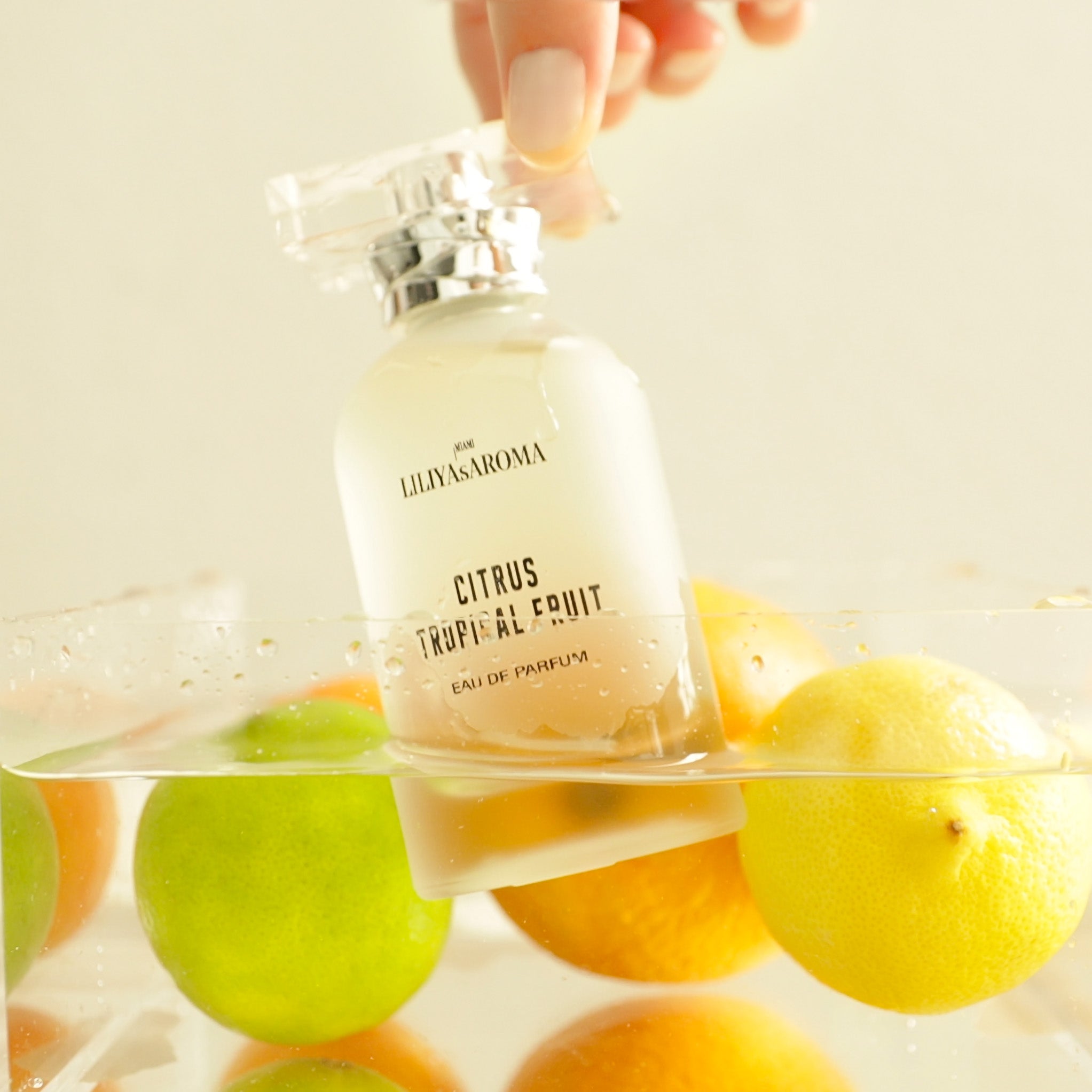 Citrus - Tropical Fruit Eau De Parfum | Fresh Citrus Scent with Banana &amp; Pineapple Undertones | Vegan, Long Lasting, Unisex Perfume | 3.4 Fl Oz