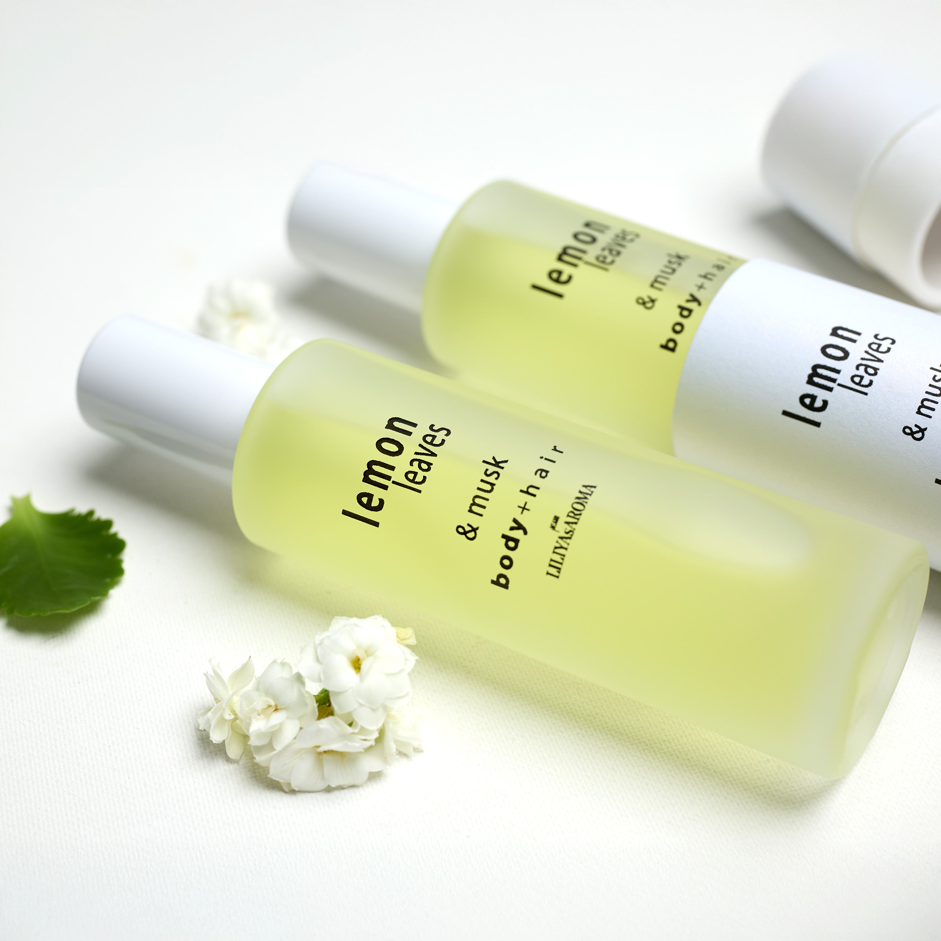 Lemon Leaves After-Shower Body &amp; Hair Mist | Fresh, Unique &amp; Hydrating | Vegan &amp; Cruelty-Free with Glycerin - 3.4 fl oz