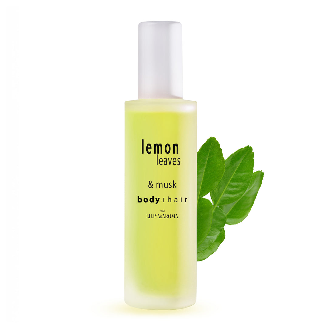 Lemon Leaves After-Shower Body &amp; Hair Mist | Fresh, Unique &amp; Hydrating | Vegan &amp; Cruelty-Free with Glycerin - 3.4 fl oz