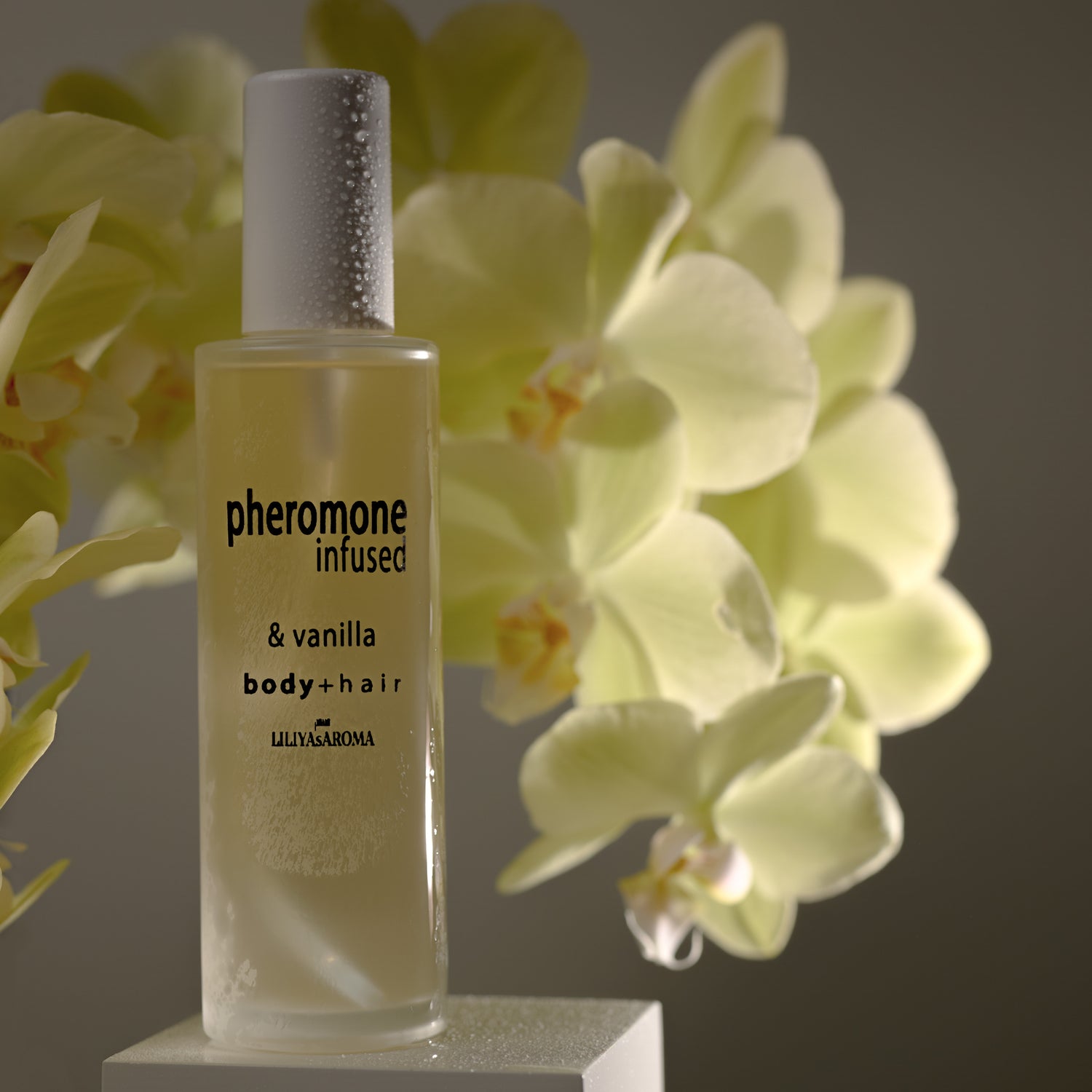 Pheromone Infused - Vanilla body Spray &amp; Hair Fragrance Mist Special &amp; Unique | Hydrating Skincare Ingredients with Glycerin Vegan &amp; Cruelty-Free - 3.4 fl oz