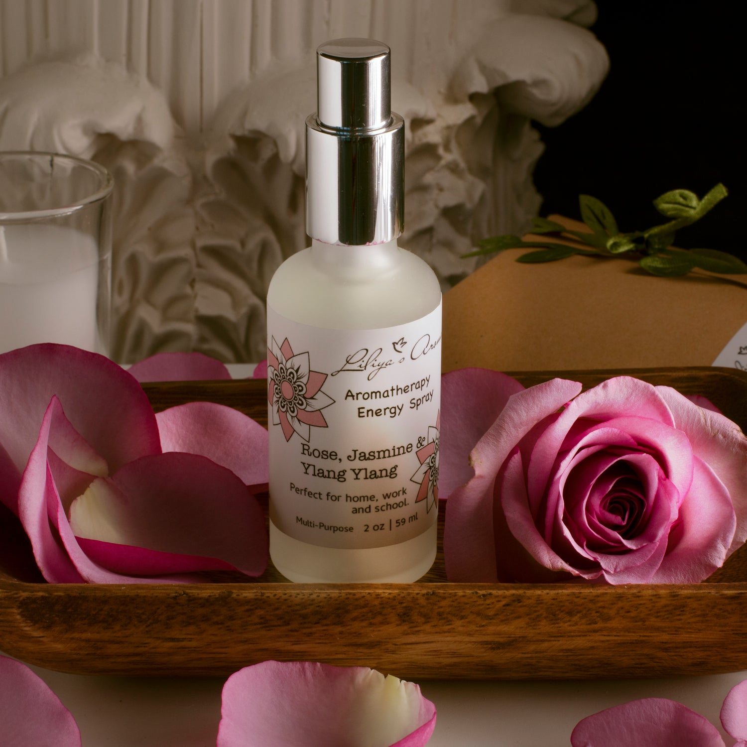 Rose, Jasmine & Ylang Ylang Pure Essential Oils. Aromatherapy Energy S –  Liliya's Aroma