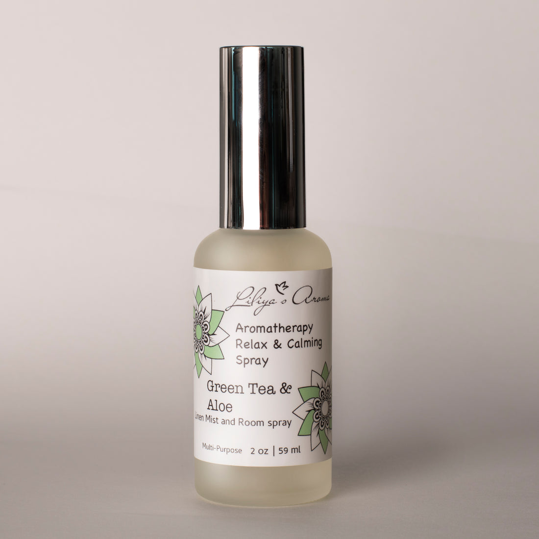 Aromatherapy Relax and Calming Spray - Green Tea, Lavender Oils 2oz| 59ml