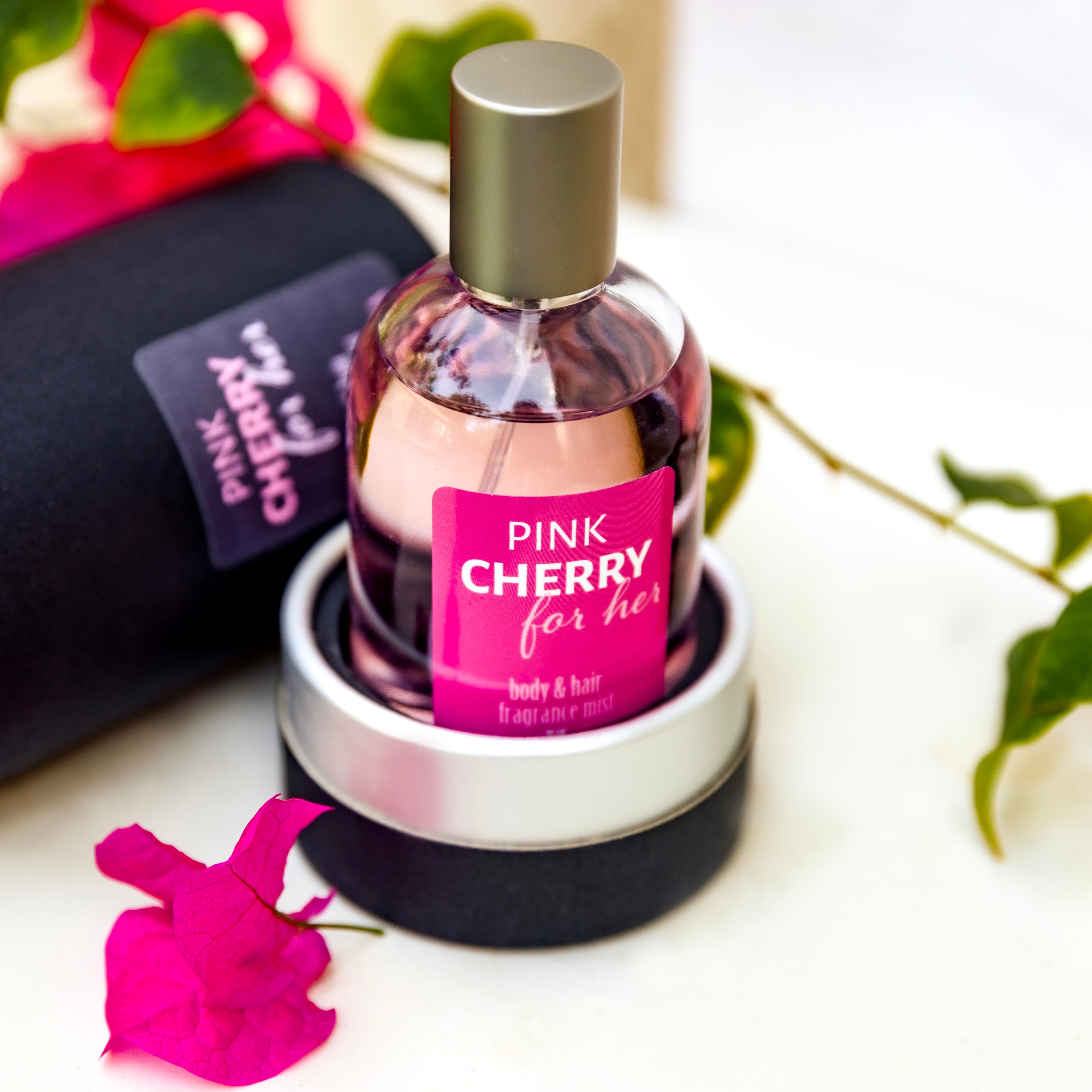 Pink Cherry for Her Body Hair Fragrance Mist Juicy Perfume of